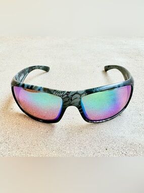 WILEY X OMEGA Polarized Mirror Lens Wrap Around Sunglasses WX Z87-2+